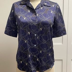 Marc Jacobs short sleeve blouse